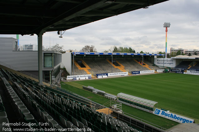 Stadion Rohnhof (Trolli-Arena, ehemals Playmobil-Arena), Fürth (Bayern)