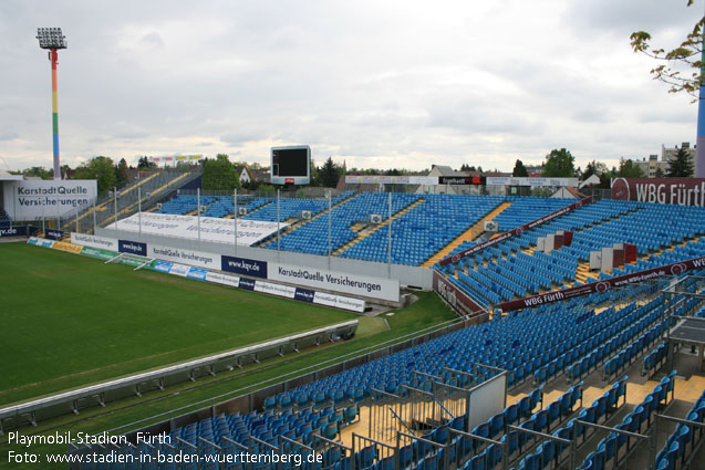 Stadion Rohnhof (Trolli-Arena, ehemals Playmobil-Arena), Fürth (Bayern)