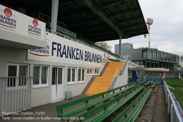 Stadion Rohnhof (Trolli-Arena, ehemals Playmobil-Arena), Fürth (Bayern)