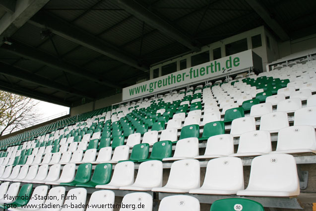 Stadion Rohnhof (Trolli-Arena, ehemals Playmobil-Arena), Fürth (Bayern)