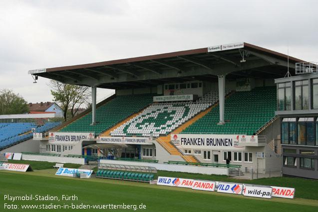 Stadion Rohnhof (Trolli-Arena, ehemals Playmobil-Arena), Fürth (Bayern)