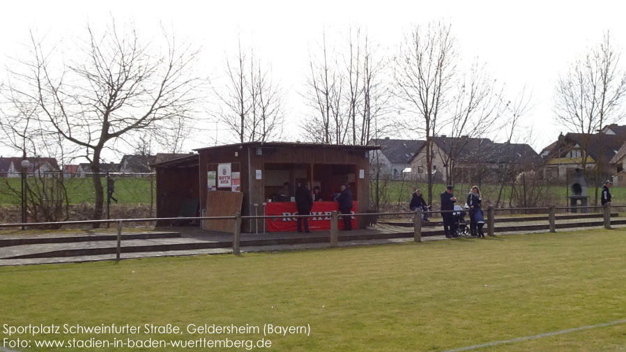 Geldersheim, Sportplatz Schweinfurter Straße