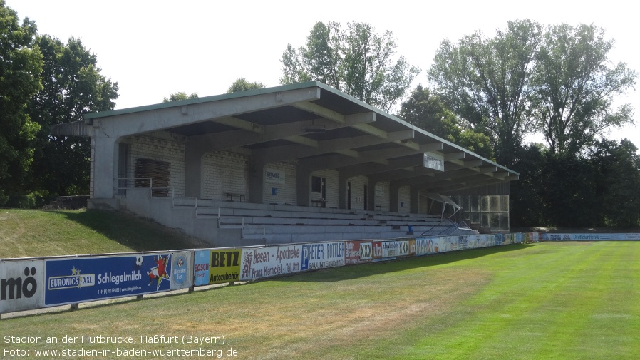 Stadion an der Flutbrücke, Haßfurt (Bayern)