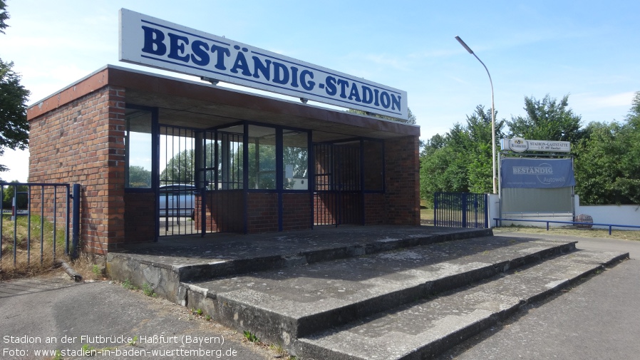 Stadion an der Flutbrücke, Haßfurt (Bayern)