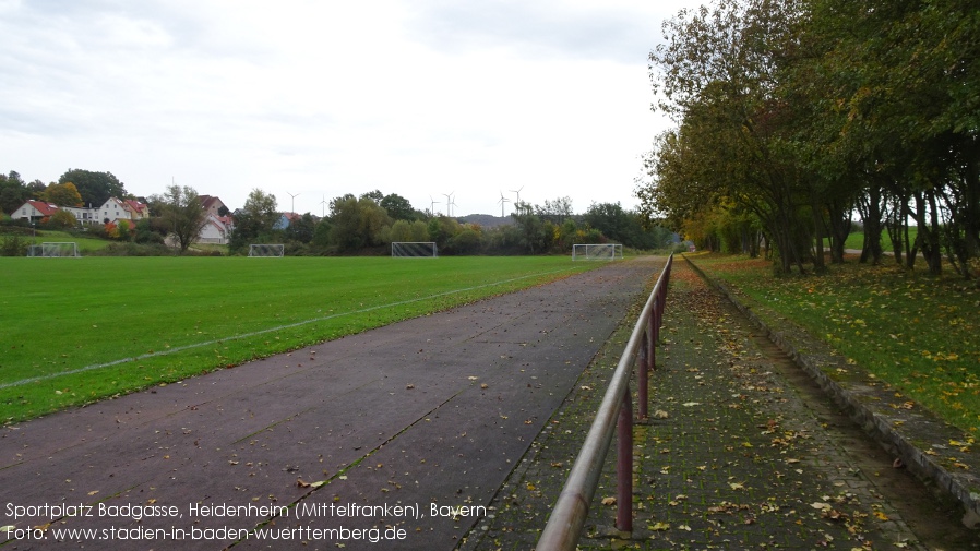 Heidenheim (Mittelfranken), Sportplatz Badgasse