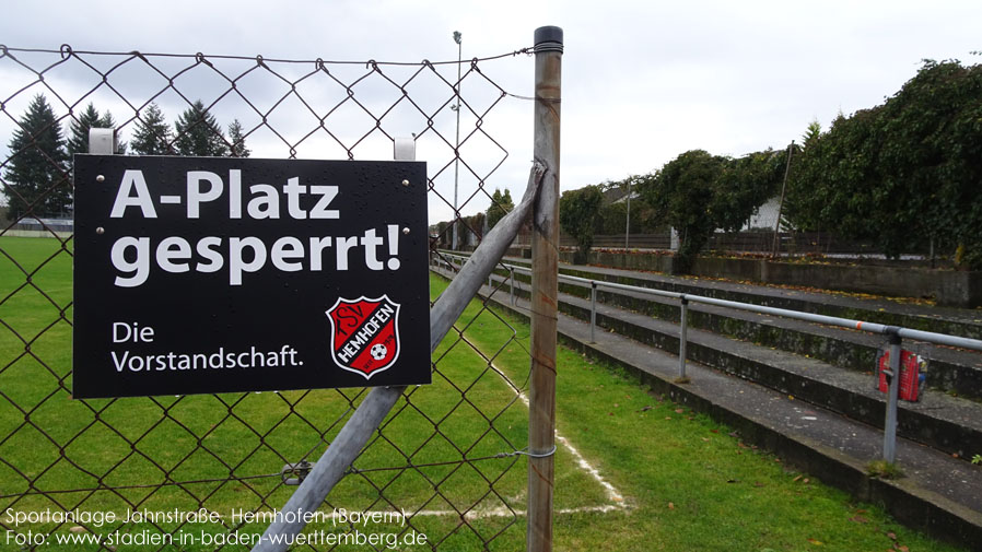 Hemhofen, Sportanlage Jahnstraße