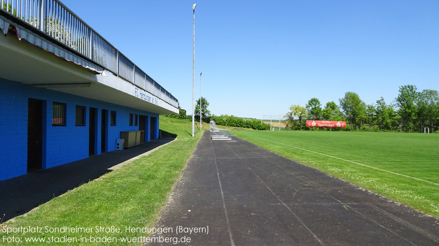 Hendungen, Sportplatz Sondheimer Straße