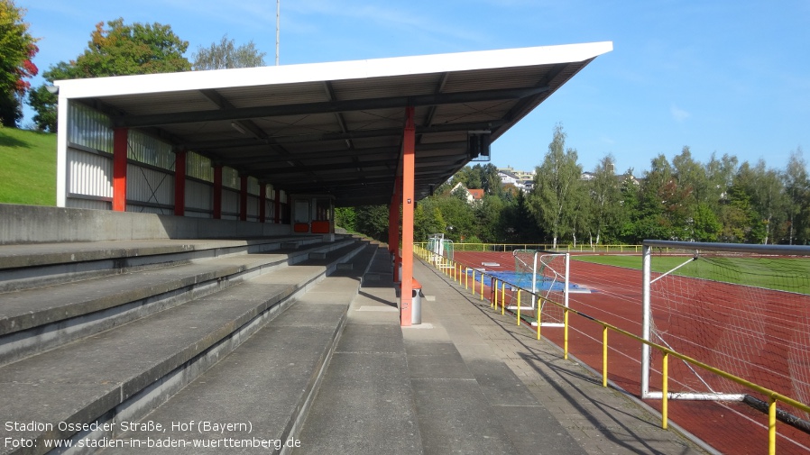 Städt. Stadion an der Ossecker Straße, Hof (Bayern)