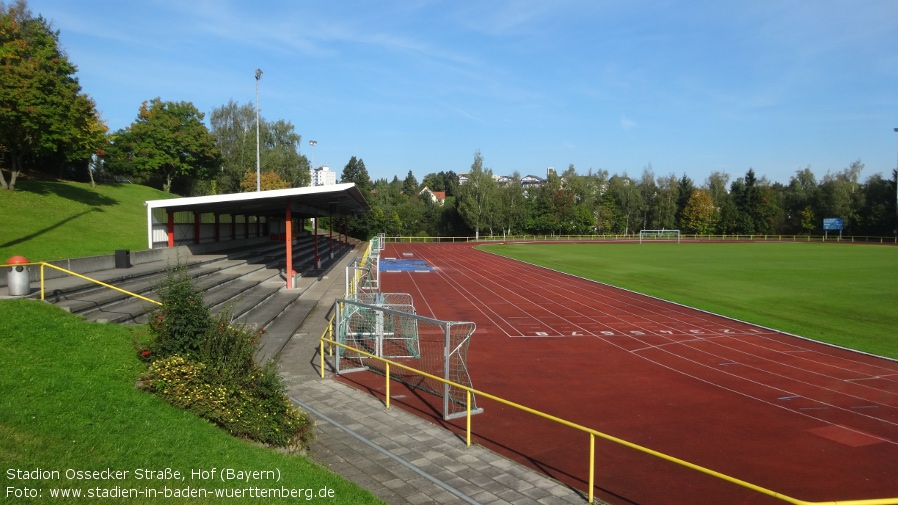 Städt. Stadion an der Ossecker Straße, Hof (Bayern)