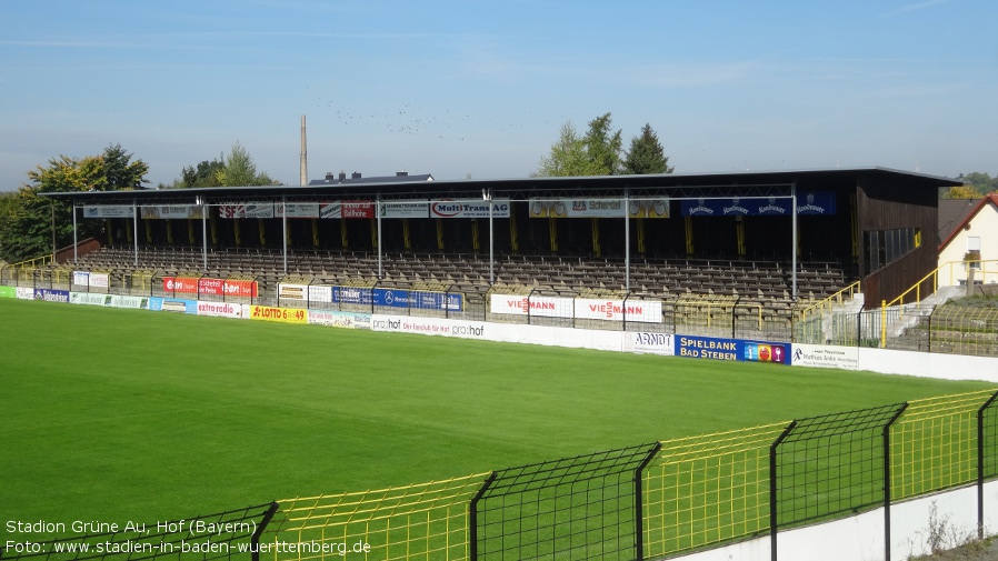 Stadion Grüne Au, Hof (Bayern)