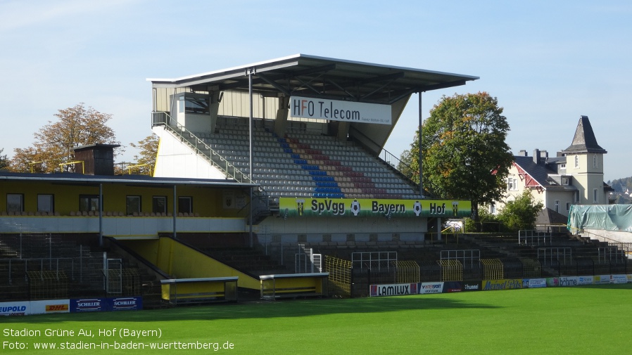 Stadion Grüne Au, Hof (Bayern)