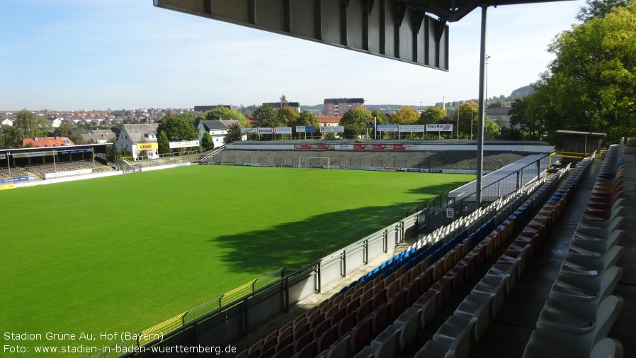 Stadion Grüne Au, Hof (Bayern)