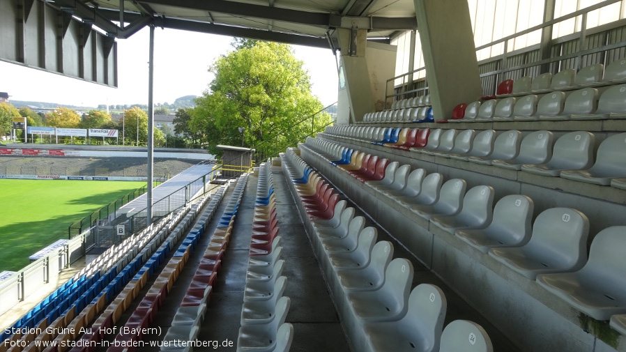 Stadion Grüne Au, Hof (Bayern)