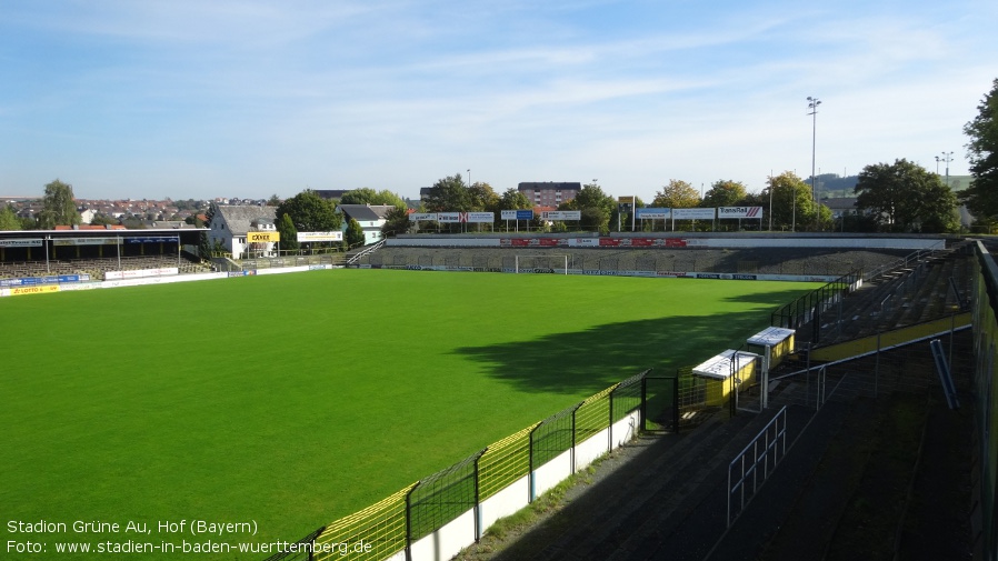 Stadion Grüne Au, Hof (Bayern)