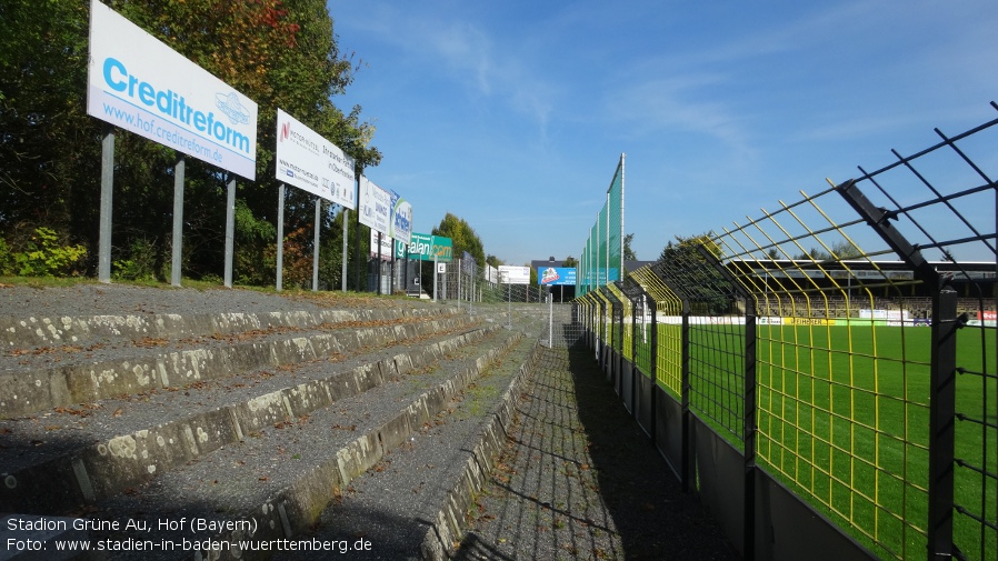 Stadion Grüne Au, Hof (Bayern)