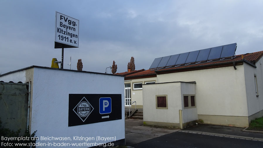 Kitzingen, Bayernplatz am Bleichwasen