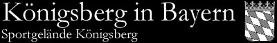 Königsberg in Bayern, Sportgelände Königsberg