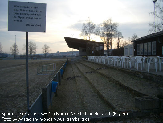 Sportgelände an der weißen Marter, Neustadt an der Aisch (Bayern)