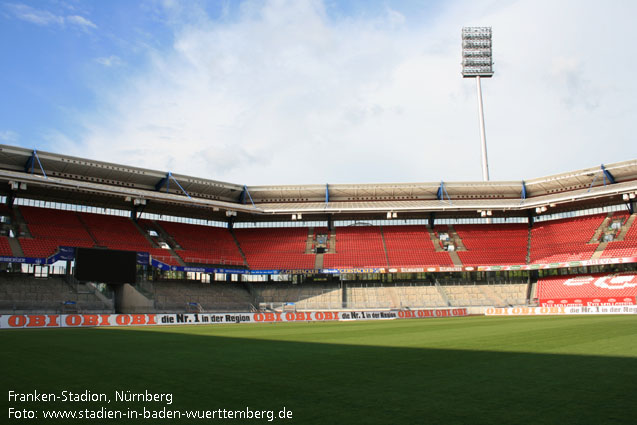 Frankenstadion (Grundig-Stadion ehemals easyCredit-Stadion), Nürnberg (Bayern)