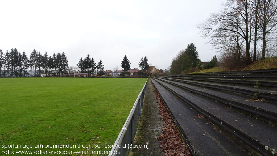 Schlüsselfeld, Sportanlage am brennenden Stock