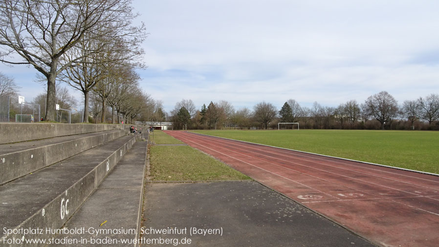 Schweinfurt, Sportplatz Humboldt-Gymnasium