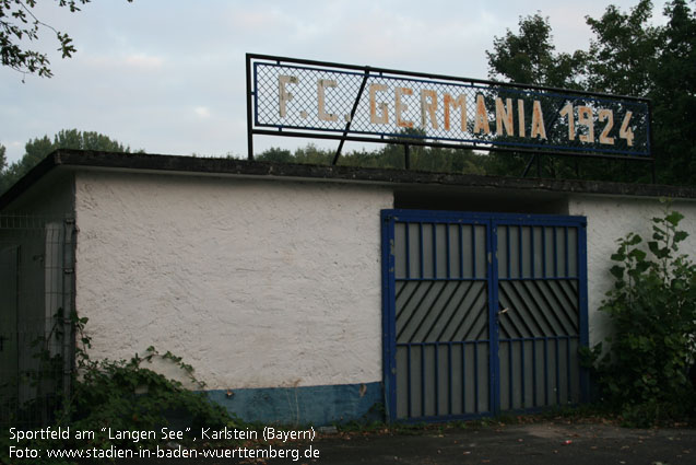 Sportfeld am langen See, Karlstein (Bayern)