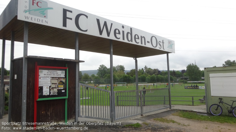 Sportplatz Stresemannstraße, Weiden in der Oberpfalz