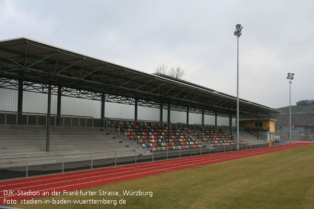 DJK-Stadion an der Frankfurter Straße, Würzburg (Bayern)