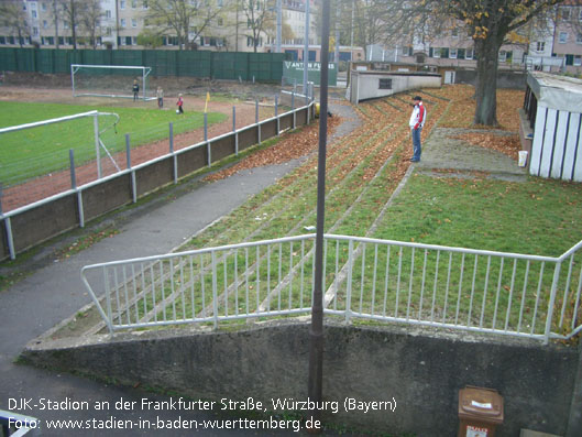 DJK-Stadion an der Frankfurter Straße, Würzburg (Bayern)