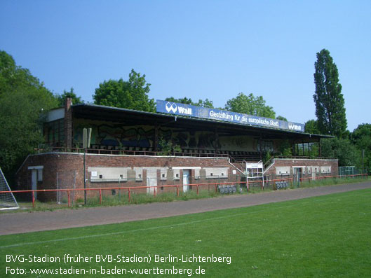 BVG-Stadion (früher: BVB-Stadion), Berlin-Lichtenberg