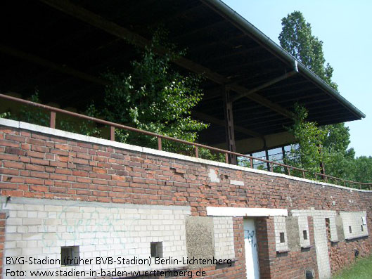 BVG-Stadion (früher: BVB-Stadion), Berlin-Lichtenberg