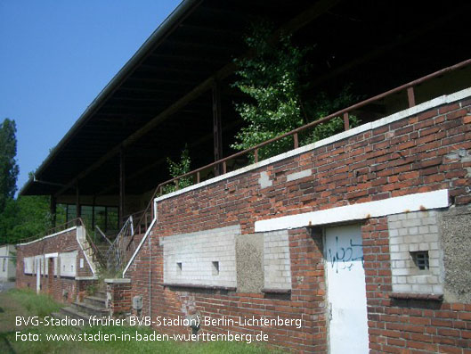 BVG-Stadion (früher: BVB-Stadion), Berlin-Lichtenberg