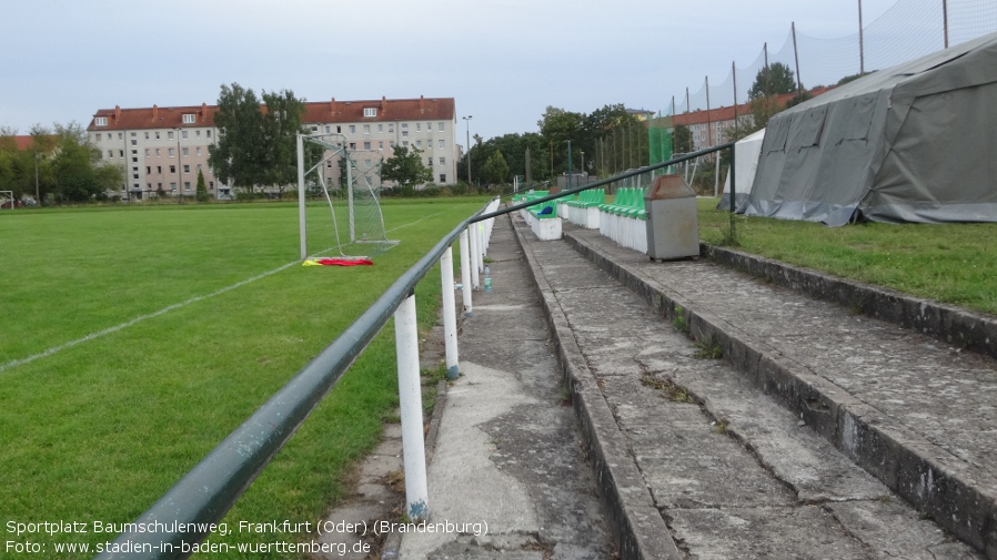 Frankfurt (Oder), Sportplatz Baumschulenweg (Post-Sportplatz)