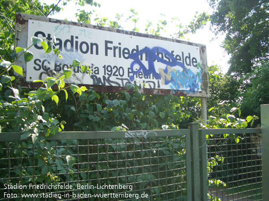 Stadion Friedrichsfelde, Berlin-Lichtenberg