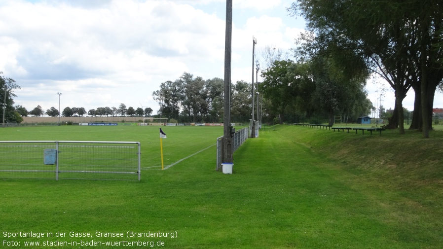 Gransee, Sportanlage in der Gasse