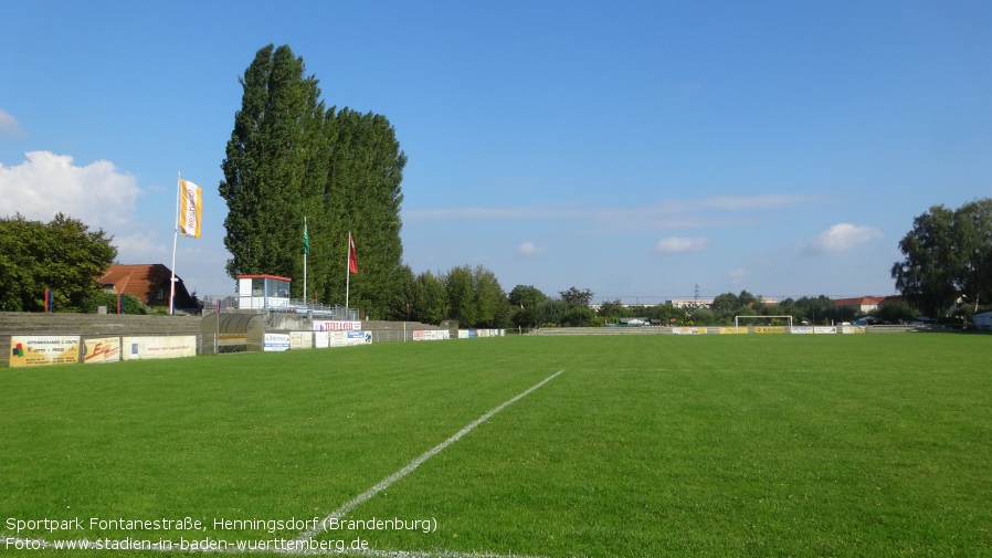 Hennigsdorf, Sportpark Fontanestraße