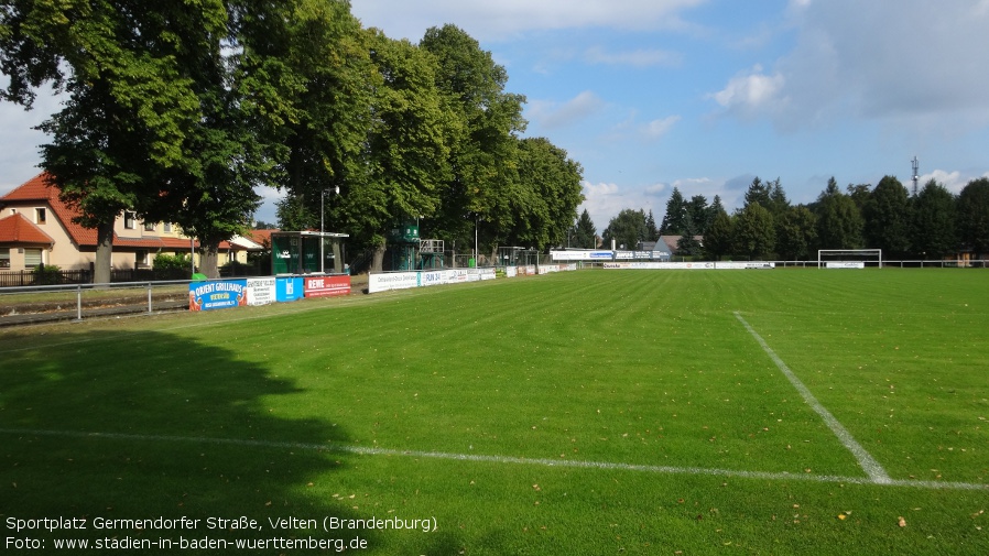 Velten, Sportplatz Germendorfer Straße