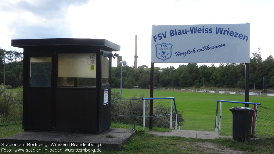 Wriezen, Stadion am Bockberg