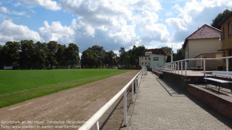 Zehdenick, Sportplatz an der Havel