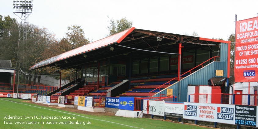 Recreation Groun, Aldershot Town FC