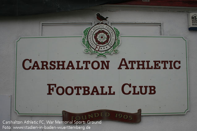 War Memorial Sports Ground, Carshalton Athletic