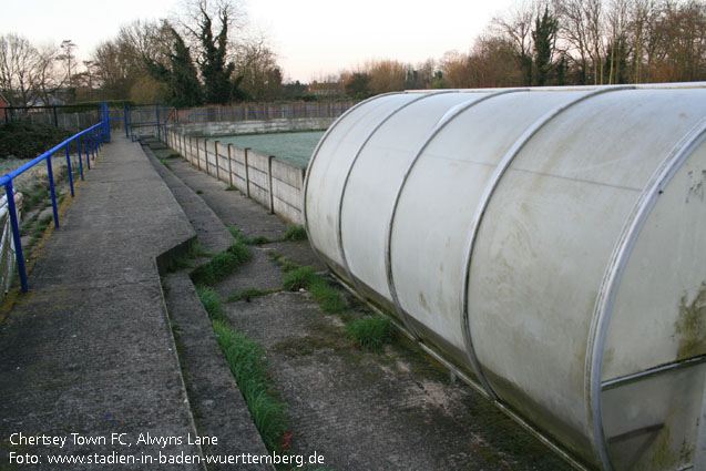 Alwyns Lane, Chertsey Town FC