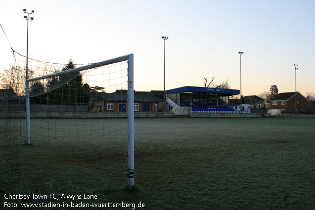 Alwyns Lane, Chertsey Town FC