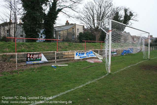 The old spotted Dog Ground, Clapton FC