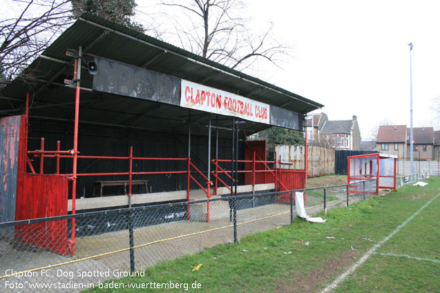 The old spotted Dog Ground, Clapton FC