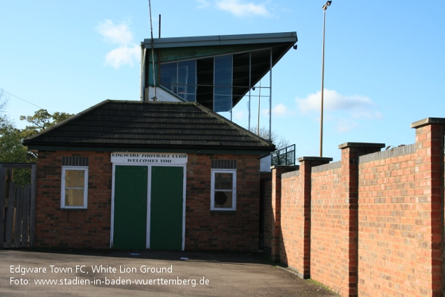 White Lion Ground, Edgware Town FC