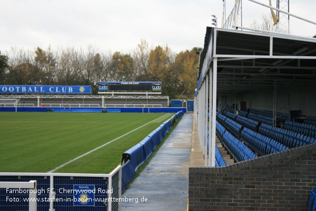 Cherrywood Road, Farnborough FC