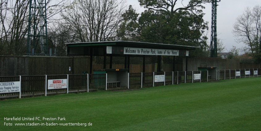 Preston Park, Harefield United FC