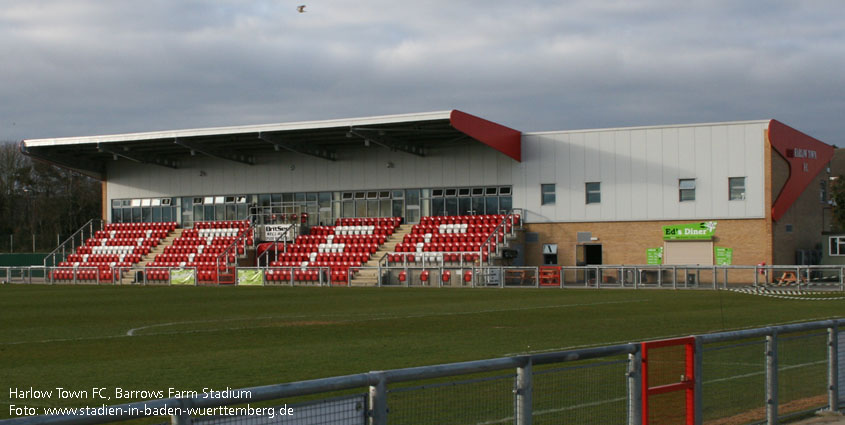 Barrows Farm Stadium, Harlow Town FC