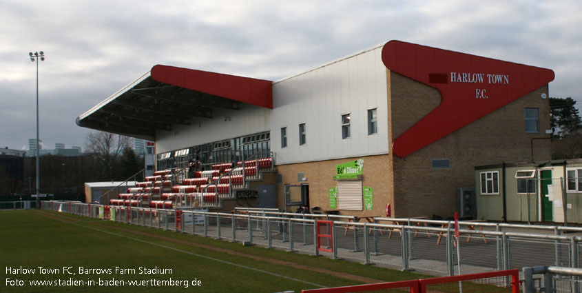 Barrows Farm Stadium, Harlow Town FC